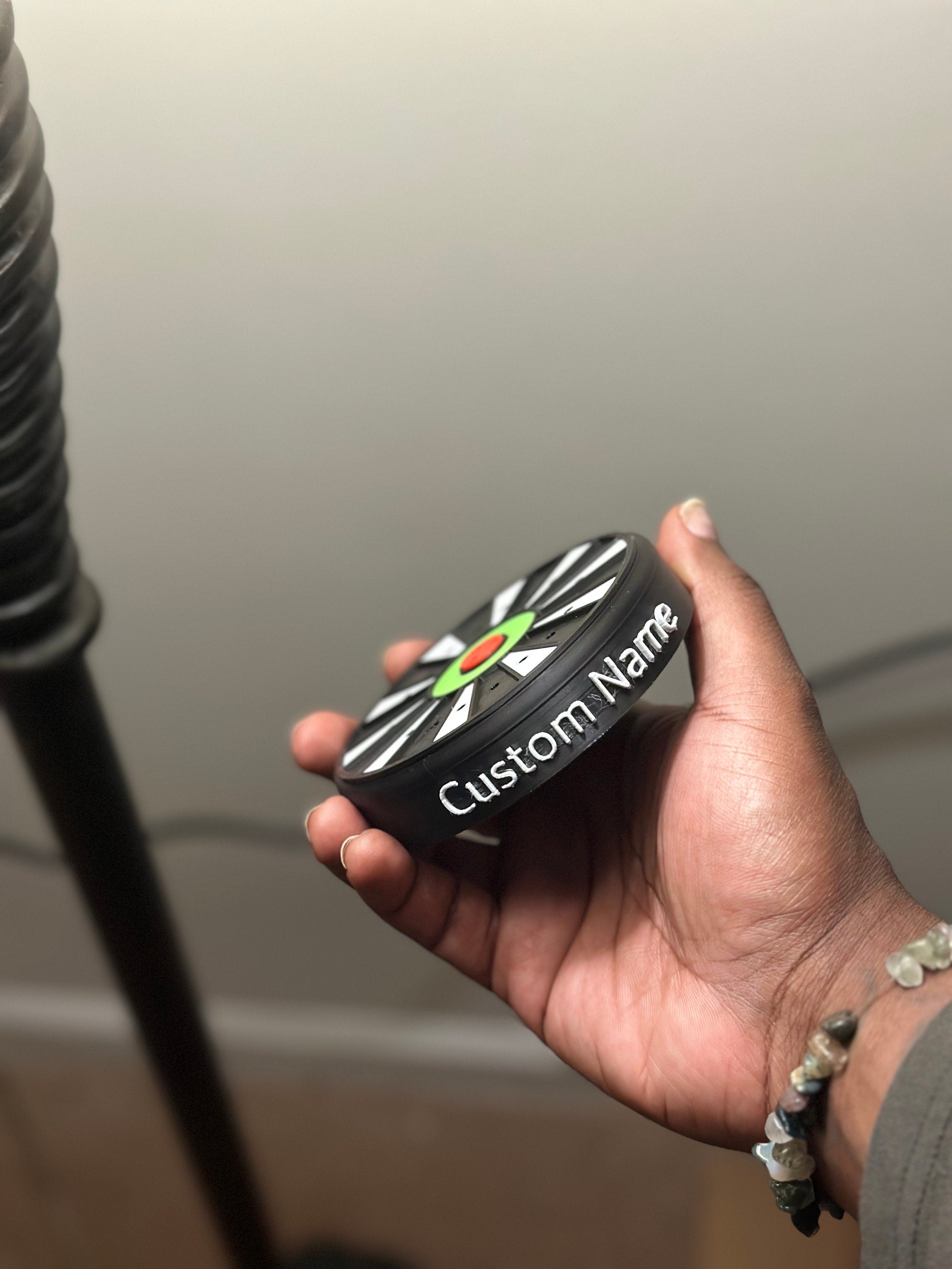 Custom dart holder with name