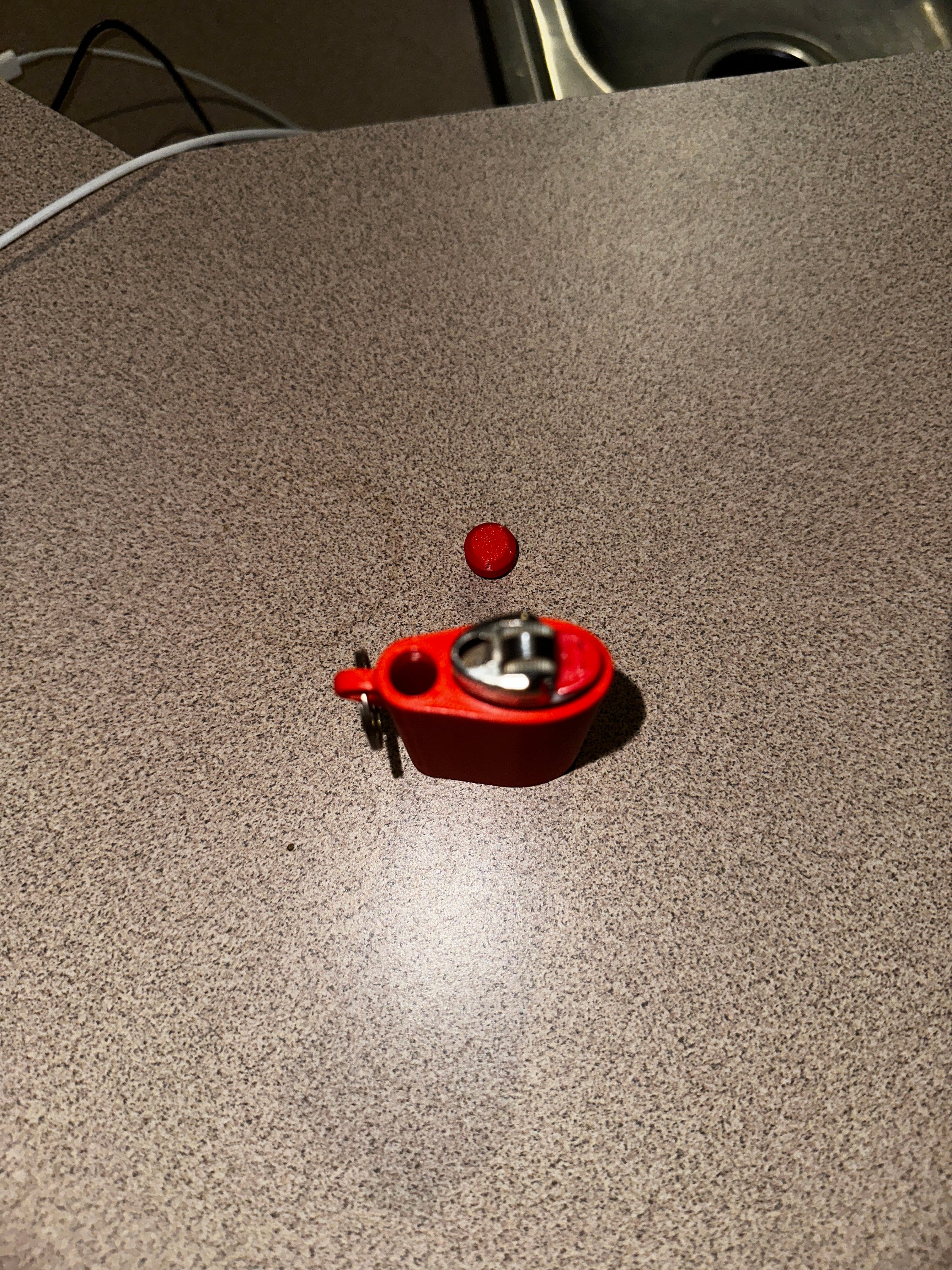 Style A with Small storage compartment and keychain slot