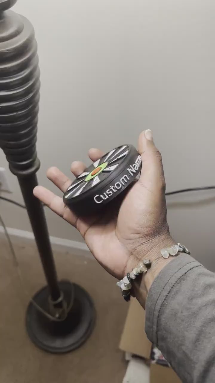 Custom dart holder with name