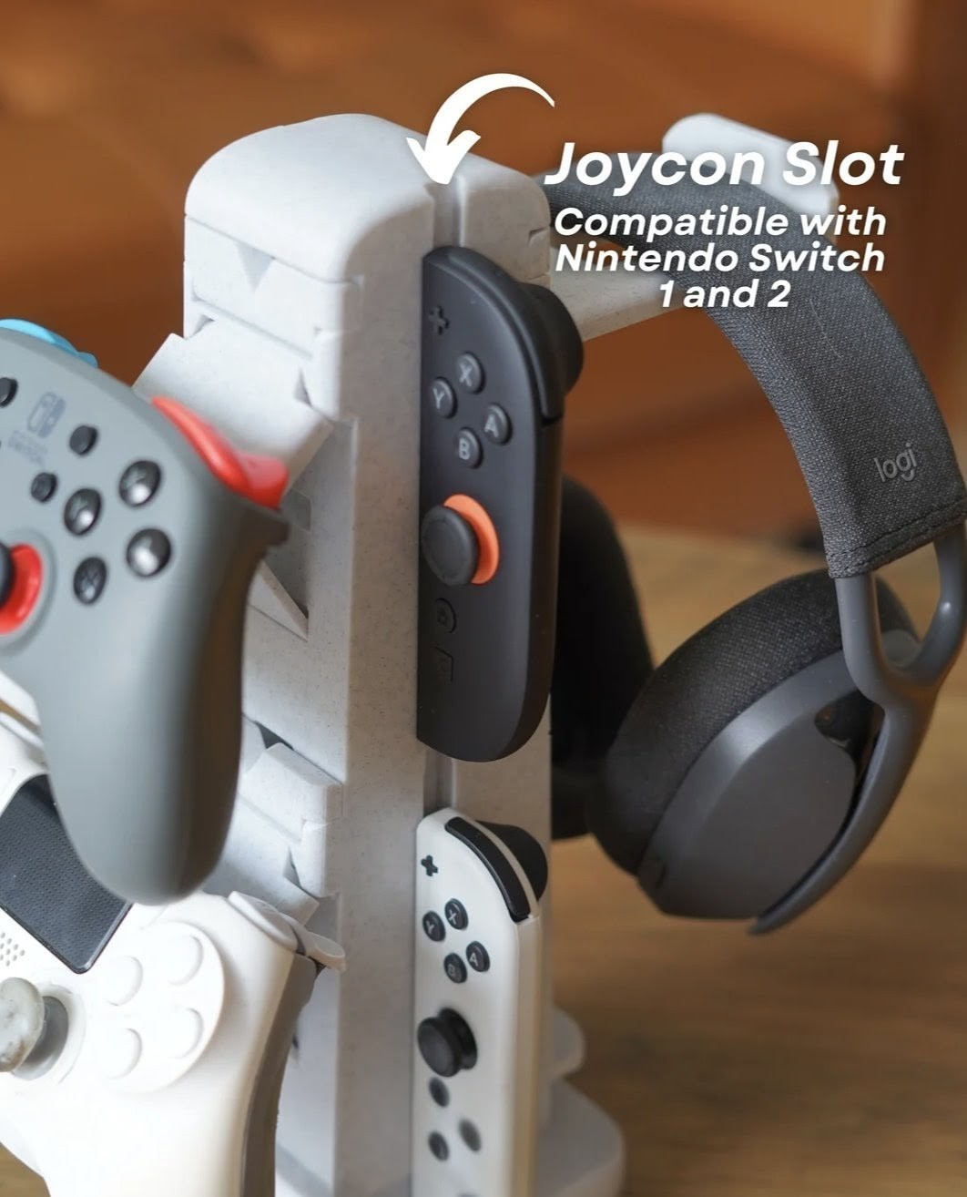 4-in-1 Controller Tower | Gaming Organizer Stand (Gen 2)