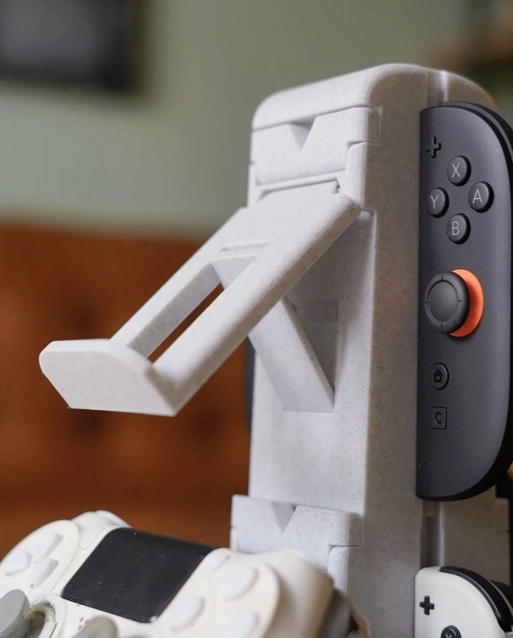 4-in-1 Controller Tower | Gaming Organizer Stand (Gen 2)