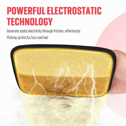 Pet Hair Remover, Electrostatic Reusable Cat & Dog Hair Removal Gloves for Couch, Furniture, Carpet, Curtain, Eco-Friendly & Versatile, 1 PCS